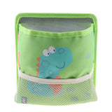 Max Maxb Cartoon Car Trash For Children Storage Bag Organizer Case Green