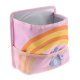 Max Maxb Cartoon Car Trash For Children Storage Bag Organizer Case Pink
