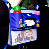 Max Maxb Auto Seat Back Multi-Pocket Storage Bag Organizer Holder Hanger Cheerful Trip