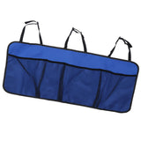Max Maxb Auto Backseat Bag Car Trunk Organizer Storage Bag Mesh Net Pocket Dark Blue