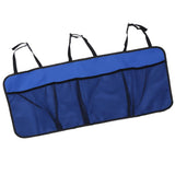 Max Maxb Auto Backseat Bag Car Trunk Organizer Storage Bag Mesh Net Pocket Dark Blue