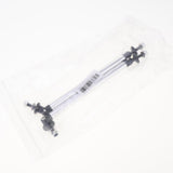 Max Maxb Front/Rear Adjustable Wind Splitter Bumper Chin Lip Rod Support 150mm Silver