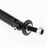 Max Maxb Front/Rear Adjustable Wind Splitter Bumper Chin Lip Rod Support 150mm Black