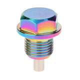 Max Maxb Aluminum Alloy Magnetic Engine Oil Pan Drain Bolt Screw w Gasket M16x1.5