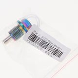 Max Maxb Aluminum Alloy Magnetic Engine Oil Pan Drain Bolt Screw w Gasket M14x1.5