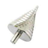 Max Sliver HSS Spiral Grooved Step Cone Drill Drills Bit 6mm - 60mm Hole Cut