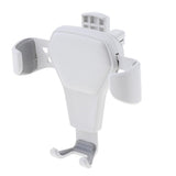 Max Gravity Car Air Vent Mount Cradle Holder Stand for Mobile Phone GPS White