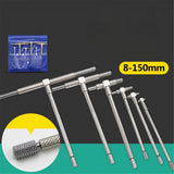 Max 6Pcs 8-150mm Telescopic Adjustable Inner Diameter Hole Measuring Gauge Tool - Aladdin Shoppers