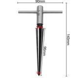 Maxbell T Handle Taper Reamer Hand Held Tapered Hole Pipe Reaming Tools 5-16mm