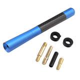 Max Aluminum Alloy Carbon Fiber Antenna/Modified Antenna for Most Vehicles Blue - Aladdin Shoppers