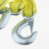 Max 16FT Heavy Duty Tow Strap with Hooks 5Tons Capacity Rope 670G - Aladdin Shoppers