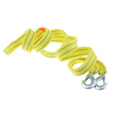 Max 16FT Heavy Duty Tow Strap with Hooks 5Tons Capacity Rope 670G - Aladdin Shoppers