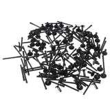 Max 200pcs Car Retainer Clips Fastener Rivet Bumper Push Retainer for BMW