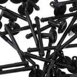 Max 200pcs Car Retainer Clips Fastener Rivet Bumper Push Retainer for BMW