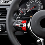 Max Steering Wheel M M1 M2 Button Switch Cover for BMW F30 2014-2018 Red
