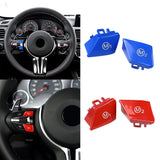 Max Steering Wheel M M1 M2 Button Switch Cover for BMW F30 2014-2018 Red