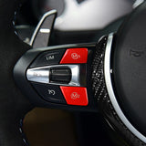 Max Steering Wheel M M1 M2 Button Switch Cover for BMW F30 2014-2018 Red