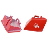 Max Steering Wheel M M1 M2 Button Switch Cover for BMW F30 2014-2018 Red