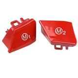Max Steering Wheel M M1 M2 Button Switch Cover for BMW F30 2014-2018 Red
