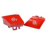 Max Steering Wheel M M1 M2 Button Switch Cover for BMW F30 2014-2018 Red