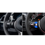 Max Steering Wheel M M1 M2 Button Switch Cover for BMW F30 2014-2018 Blue