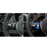 Max Steering Wheel M M1 M2 Button Switch Cover for BMW F30 2014-2018 Blue