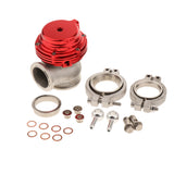 Max 38mm Wastegate Aluminum Top Steel External Waste Gate Universal Red