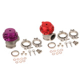 Max 38mm Wastegate Aluminum Top Steel External Waste Gate Universal Red