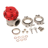 Max 38mm Wastegate Aluminum Top Steel External Waste Gate Universal Red