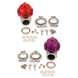 Max 38mm Wastegate Aluminum Top Steel External Waste Gate Universal Red