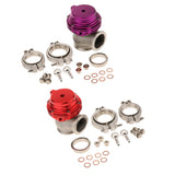 Max 38mm Wastegate Aluminum Top Steel External Waste Gate Universal Red