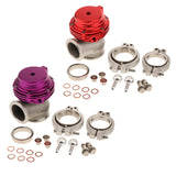 Max 38mm Wastegate Aluminum Top Steel External Waste Gate Universal Red