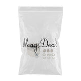 Max Universal Aluminum 360 Steering Wheel Quick Release Disconnect Hub Silver