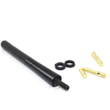 Maxbell Universal 4.7inch Auto Carbon Fiber FM AM Radio Car Aerial Antenna Black