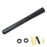Maxbell Universal 4.7inch Auto Carbon Fiber FM AM Radio Car Aerial Antenna Black