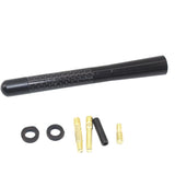 Maxbell Universal 4.7inch Auto Carbon Fiber FM AM Radio Car Aerial Antenna Black