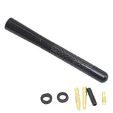 Maxbell Universal 4.7inch Auto Carbon Fiber FM AM Radio Car Aerial Antenna Black