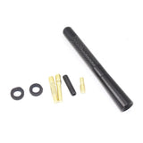 Maxbell Universal 4.7inch Auto Carbon Fiber FM AM Radio Car Aerial Antenna Black