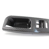 Maxbell Left Front Window Switch Panel Door Inner Handle Cover Trim Black