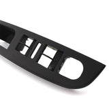 Maxbell Left Front Window Switch Panel Door Inner Handle Cover Trim Matte Black