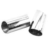 Maxbell Car Exhaust Pipe Tail Muffler Silencer for Audi A4 2010-2012 Audi Q5 Silver