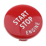 Maxbell Engine Start Stop Switch Button Cover For BMW E60 70 90 92 93 3 Series Red
