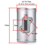 Max Aluminium&Alloy Air Flow Sensor Adapter Meter Base for Honda Civic  70mm