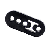 Max Universal 4 Hole Car Rubber Exhaust Tail Pipe Mount Bracket Hanger Black