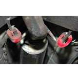 Max Universal 2 Hole Car Rubber Exhaust Tail Pipe Mount Bracket Hanger Black