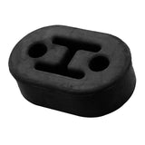 Max Universal 2 Hole Car Rubber Exhaust Tail Pipe Mount Bracket Hanger Black