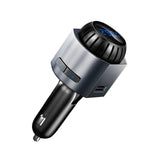 Max Car MP3 Music Player Bluetooth FM Transmitter Radio USB Port Silver
