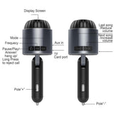 Max Car MP3 Music Player Bluetooth FM Transmitter Radio USB Port Silver