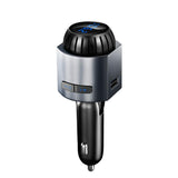 Max Car MP3 Music Player Bluetooth FM Transmitter Radio USB Port Silver