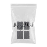 Max Maxb 4PCS Heavy Duty Rubber Car Lift Arm Pads Equipment Kit Black Square